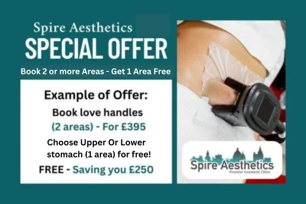 Fat Freezing Promotion Telford from Spire Aesthetics - Book Today!