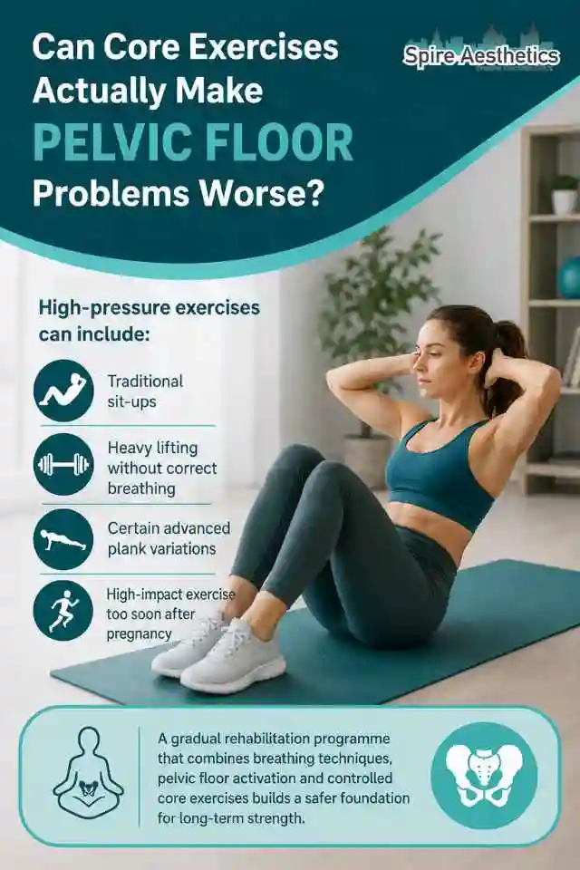 Can Strengthening Your Core Alone Actually Make Pelvic Floor Problems Worse Telford?